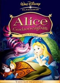 Clyde Geronimi, Wilfred Jackson, Hamilton Luske - Alice Csodaországban (DVD) *Disney* *Antikvár-Közepes állapotú*