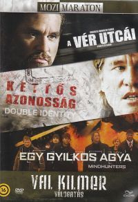 Charles Winkler / Dennis Dimster / Renny Harlin - Val Kilmer válogatás (DVD) - A vér utcái / Kettős azonosság / Egy gyilkos agya 