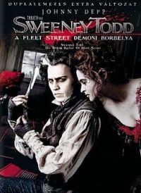 Tim Burton - Sweeney Todd - A Fleet Street démoni borbélya (DVD)