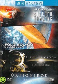 Bánkuti András;  Roth, Jeffrey - Mozimaraton - Űrpionírok díszdoboz (4 DVD) (Az univerzum, ahogy Stephen Hawking látja, A Föld bolygó belsejében, A teljes csoda)