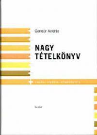 Göndör András - Nagy tételkönyv - Logika, algebra, síkgeometria