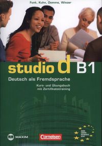 Hermann Funk; Silke Demme; Christina Kuhn - Studio D B1 Kurs- und Übungsbuch mit Zertifikatstraining - CD melléklettel