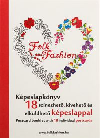  - Folk Fashion képeslapkönyv