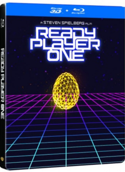 Steven Spielberg - Ready Player One (3D Blu-ray+BD) -limitált, fémdobozos *Antikvár-Bontatlan-Magyar kiadás*