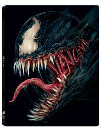 Ruben Fleischer - Venom (Blu-ray + bonus BD) - limitált, fémdobozos változat ("black" steelbook) *Antikvár-Kiváló állapotú-Magyar kiadás*