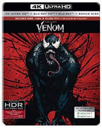 Ruben Fleischer - Venom (UHD+3D Blu-ray+BD+bonus BD) - limitált, fémdobozos változat ("red" steelbook)