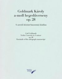 Goldmark Károly - A-moll hegedűverseny op. 28