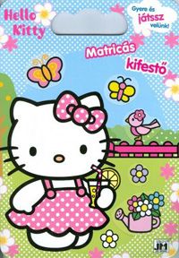  - Hello Kitty - A4 színező mappa *RJM Hungary*