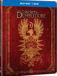 David Yates - Legendás állatok és megfigyelésük - Dumbledore titkai (Blu-ray + DVD) - limitált, fémdobozos változat ("Crest" steelbook)