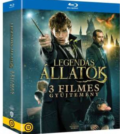 David Yates - Legendás állatok és megfigyelésük - 3 filmes gyűjtemény (3 Blu-ray)