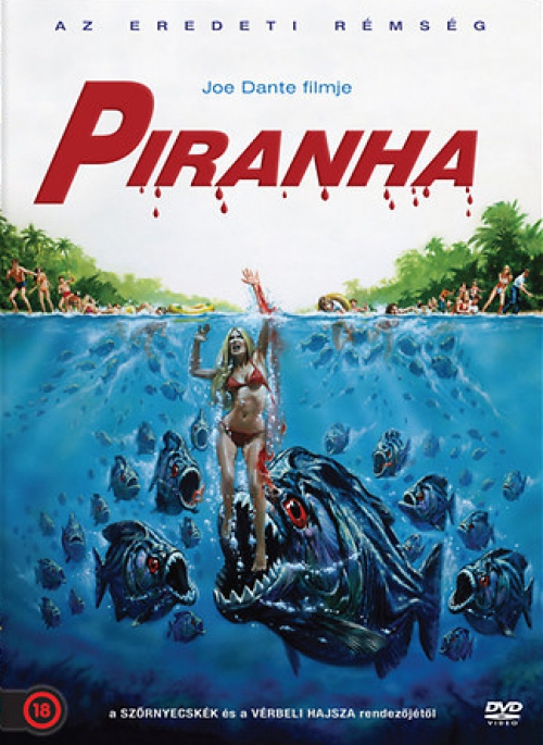 Joe Dante - Piranha (DVD) *1978-as az eredeti* *Antikvár - Kiváló állapotú* 