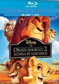 Darrell Rooney - Az oroszlánkirály 2. - Szimba büszkesége (2 Blu-ray) *Antikvár-Jó állapotú-Magyar kiadás* *Extra változat*