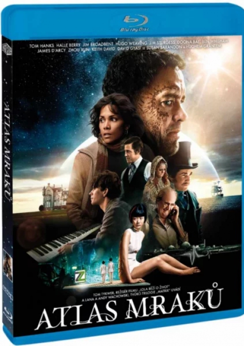 Tom Tykwer, Andy Wachowski, Lana Wachowski - Felhőatlasz (Blu-ray) *Magyar kiadás - Antikvár - Kiváló állapotú*