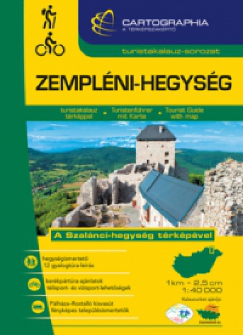  - Zempléni-hegység turistakalauz - 2023 kiadás