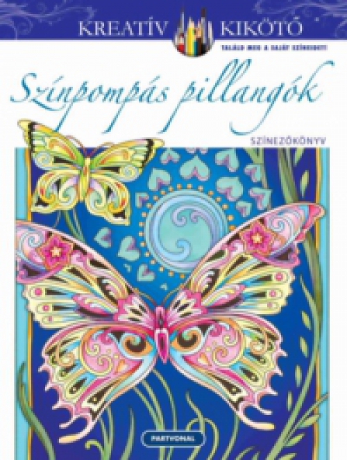 Sarnat Marjorie - Színpompás pillangók - Színezőkönyv