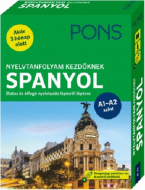 Margareta Görrissen - PONS Nyelvtanfolyam kezdőknek - Spanyol (könyv+pendrive+online)