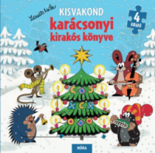 Zdenek Miler - Kisvakond karácsonyi kirakós könyve