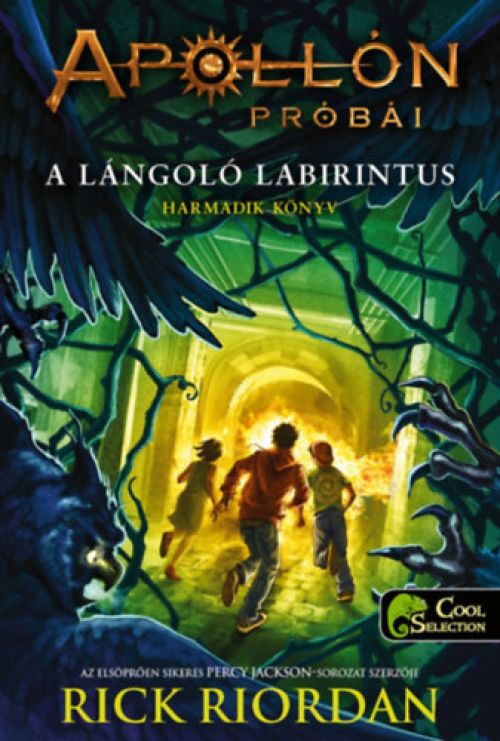 Rick Riordan - A lángoló Labirintus - kartonált