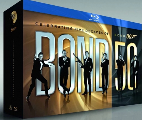 Martin Campbell, Sam Mendes, Marc Forster, Michael Apted - James Bond 50. évfordulós kiadás (23 Blu-ray) *Díszdobozos-Exluszív változat*