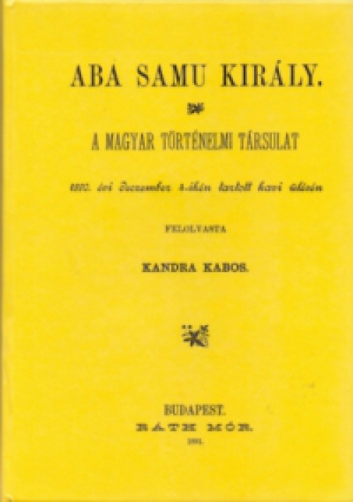 Kandra Kabos - Aba Samu király