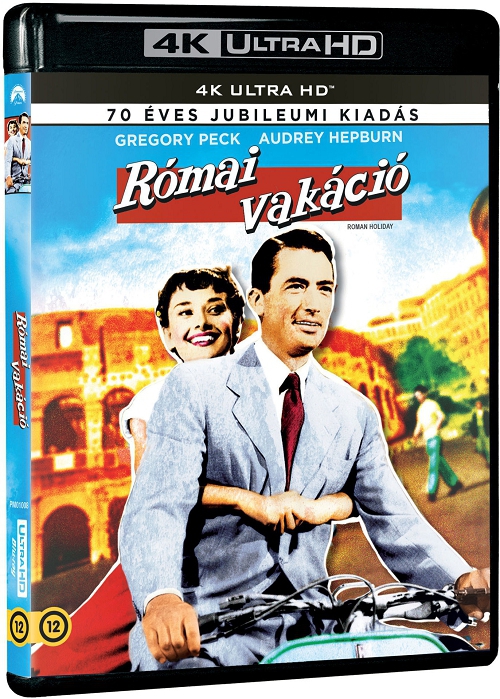 William Wyler - Római vakáció (4K UHD Blu-ray + BD)