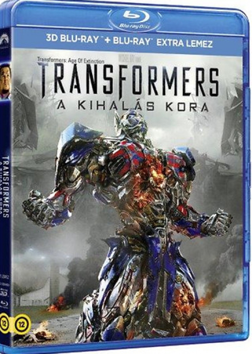 Michael Bay - Transformers: A kihalás kora (3D Blu-ray + BD) *Import-Magyar szinkronnal*