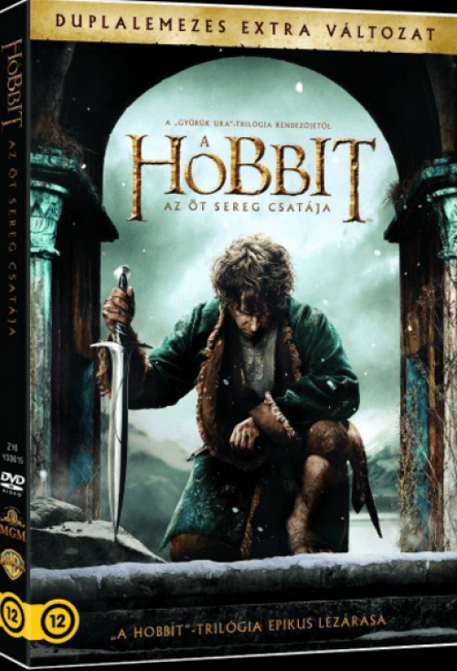 Peter Jackson - A hobbit: Az öt sereg csatája - duplalemezes, extra változat (2 DVD)