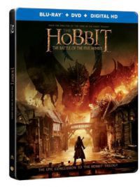 Peter Jackson - A hobbit: Az öt sereg csatája - duplalemezes, fémdobozos változat (steelbook) (2 Blu-ray) (20298)