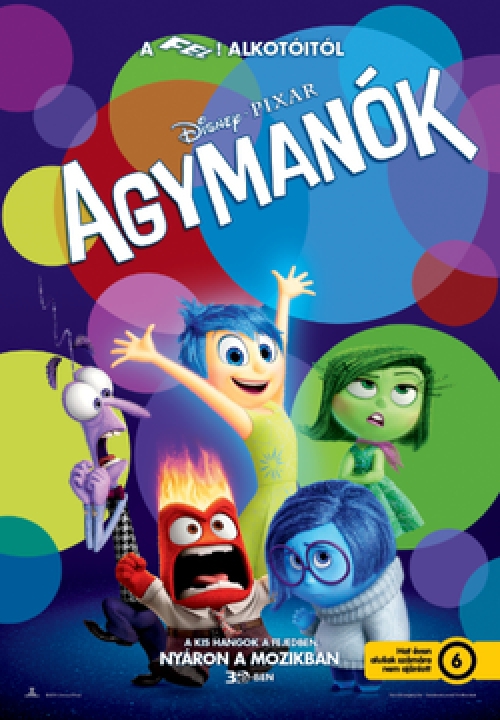 Pete Docter - Agymanók (DVD) *Disney*