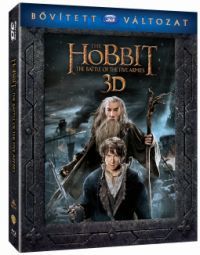 Peter Jackson - A hobbit: Az öt sereg csatája - bővített, extra változat (2 3D Blu-ray + 3 Blu-ray) 