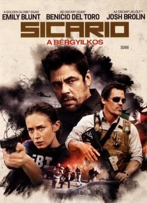 Denis Villeneuve - Sicario - A bérgyilkos (Blu-Ray) *Antikvár-Kiváló állapotú-Magyar kiadás*