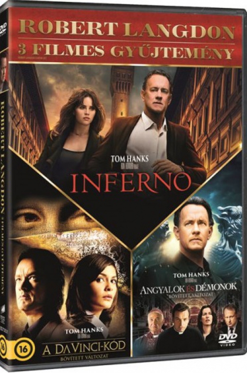 Ron Howard - Robert Langdon 3 filmes gyűjtemény (3 DVD)