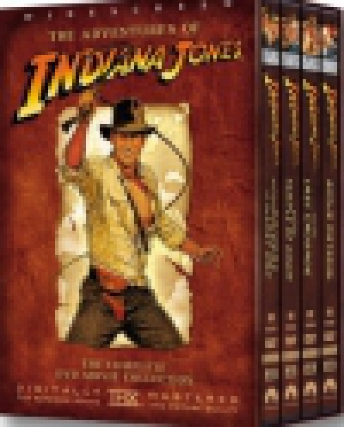 Indiana Jones gyűjtemény (1-3. rész + Bónusz lemez) (4 DVD) *Különleges-Díszdobozos kiadás* *Antikvár-Kiváló állapotú*