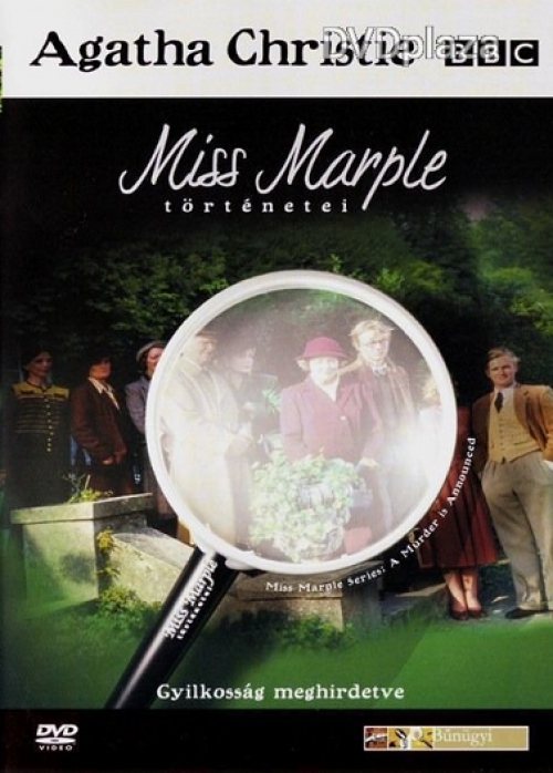 David Giles - Miss Marple történetei - Gyilkosság meghirdetve (DVD) *BBC kiadás* *Antikvár-Kiváló állapotú*