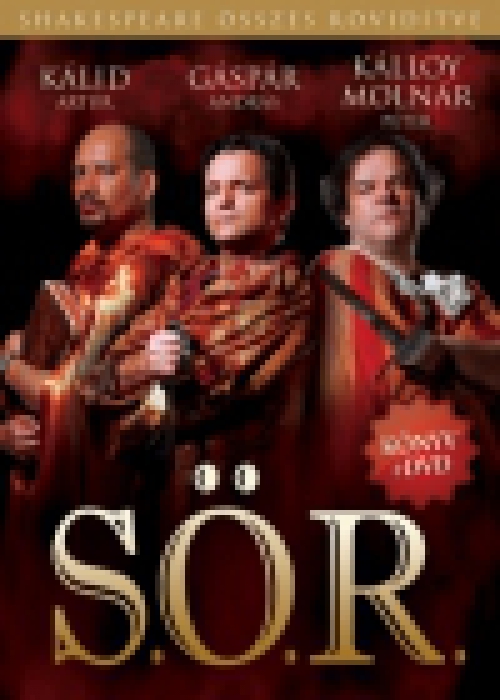 S.Ö.R. - Shakespeare Összes Rövidítve (DVD + Könyv) *Antikvár - Kiváló állapotú*