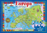  - Európa puzzle-könyv