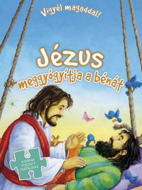 Rajzolta: Gill Guile - Jézus meggyógyítja a bénát