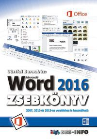 Bártfai Barnabás - Word 2016 zsebkönyv