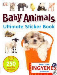  - Baby animals matricavilág - angol nyelvű matricás foglalkoztató