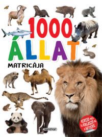  - 1000 állat matricája - Fehér