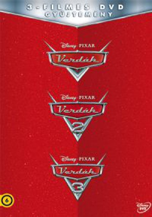 Brian Fee, John Lasseter - Verdák 1-2-3. (3 DVD)  2017-es Gyűjtemény