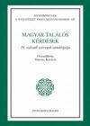 Magyar találós kérdések - A 19. századi szövegek antológiája