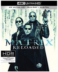 Andy Wachowski; Larry Wachowski - Mátrix Újratöltve (4K UHD Blu-ray + BD)