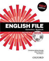 Jane Hudson; Christina Latham-Koenig; Clive Oxenden; Seligson - English File Elementary Workbook with Key with CD-ROM + iChecker (Pack)