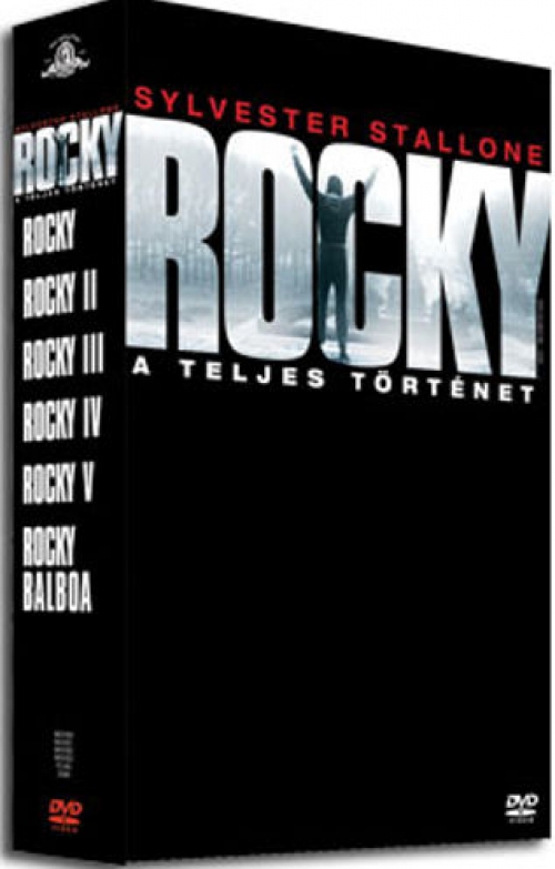 Sylvester Stallone; John G. Avildsen - Rocky - A teljes történet (5 DVD) *Díszdobozos*