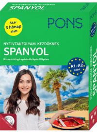  - PONS Nyelvtanfolyam kezdőknek - Spanyol (könyv+CD)