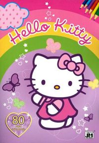  - Hello Kitty - A/4 80 oldalas színező *RJM Hungary*