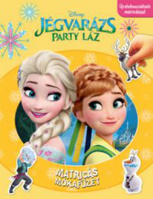  - Disney - Matricás mókafüzet: Jégvarázs - Party láz