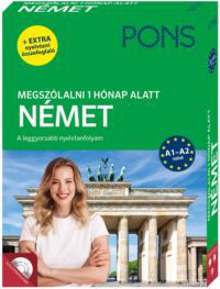  - PONS Megszólalni 1 hónap alatt - Német (CD és ONLINE hanganyag)