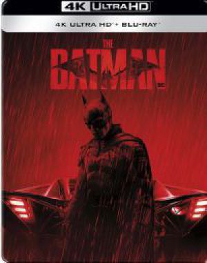 Matt Reeves - Batman (2022) (4K UHD + 2 Blu-ray) - limitált, fémdobozos változat ("Batmobile Head Lights" steelbook)